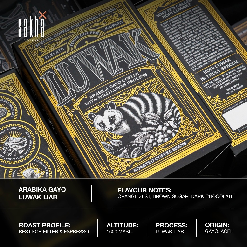 Gayo Luwak Liar Biji Kopi Arabika - Image 2
