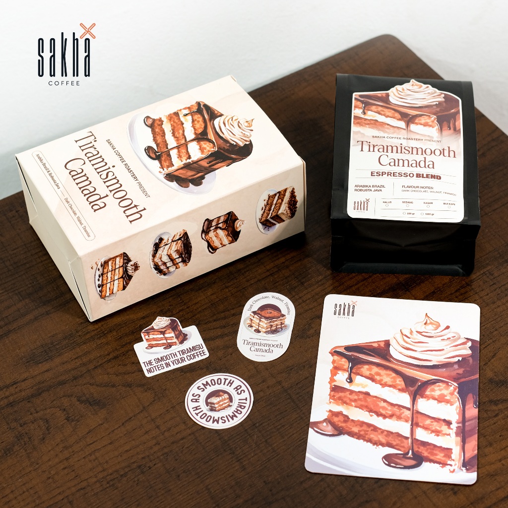 Tiramismooth Camada Biji Kopi House Blend - Image 3