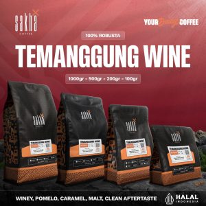 Robusta Temanggung Wine Biji Kopi Single Origin