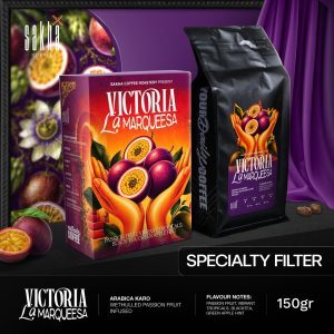 Biji Kopi Infused VICTORIA LA MARQUEESA Arabica Coffee Specialty Roasted Beans Coffe by Sakha Coffee